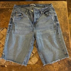 Kensie Blue Denim Women's Bermudas